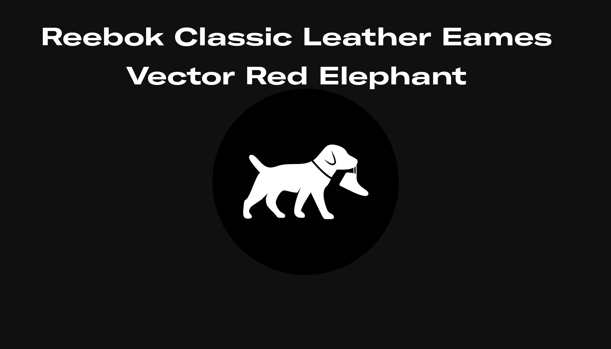 reebok classic leather vector